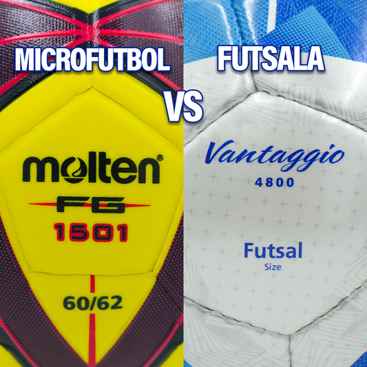 ¿Cuál es la diferencia entre el fútbol sala y el microfútbol? Guía completa para elegir el balón ideal