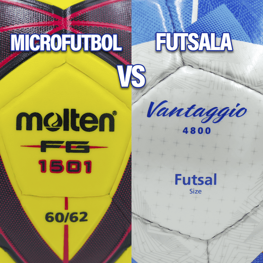 ¿Cuál es la diferencia entre el fútbol sala y el microfútbol? Guía completa para elegir el balón ideal - Molten Colombia
