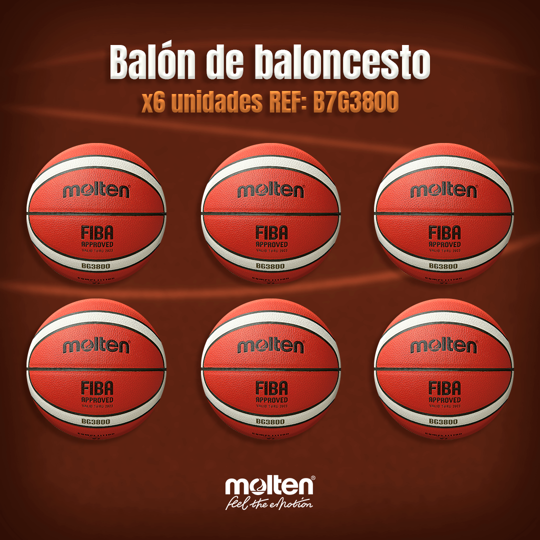 Balón de Baloncesto Molten BG3800 - Molten ColombiaBalón de Baloncesto