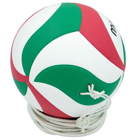 Balon de Molten Voleibol V5M9000T original oficial Colombia rojo blanco verde con cuerdas