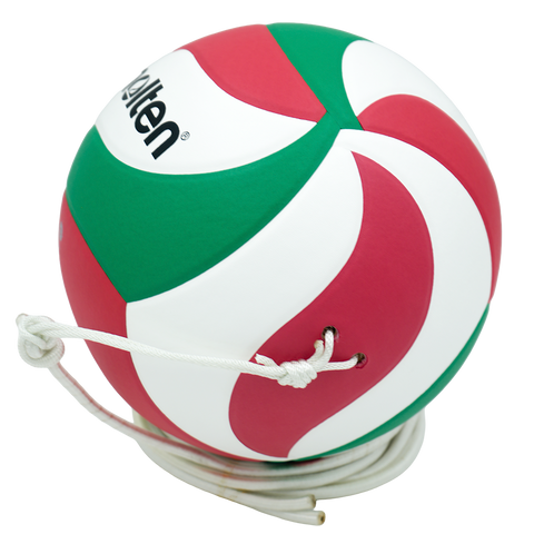 Balon de Molten Voleibol V5M9000T original oficial Colombia rojo blanco verde con cuerdas