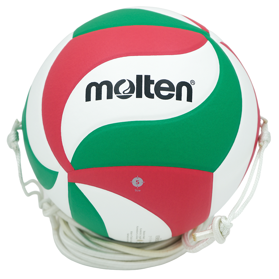 Balon de Molten Voleibol V5M9000T original oficial Colombia rojo blanco verde con cuerdas