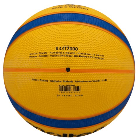 Balón Baloncesto 3×3 Caucho B33T2000 - Molten ColombiaBalón de Baloncesto 3X3