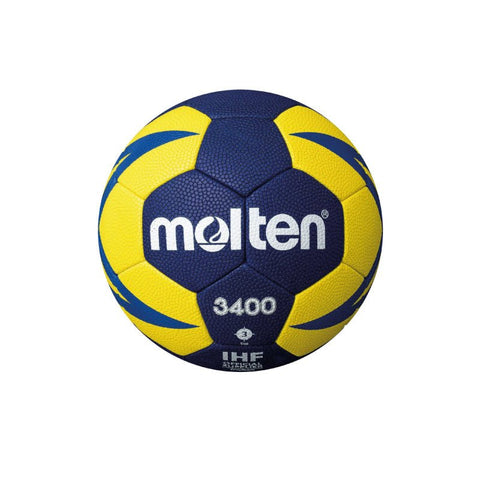 Ballon De Handball Molten FFHB HX3400 T3 - Certifié FFHB - Pour Match Et Entraînement - Rouge - 1