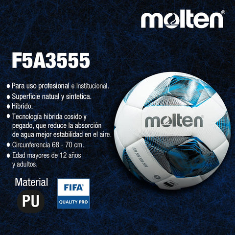Balón de Fútbol Molten F5A3555 - Molten ColombiaBalón de Fútbol