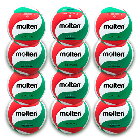 SET X 12 Balónes de Voleibol Molten VM4200 - Molten ColombiaBalón de Voleibol