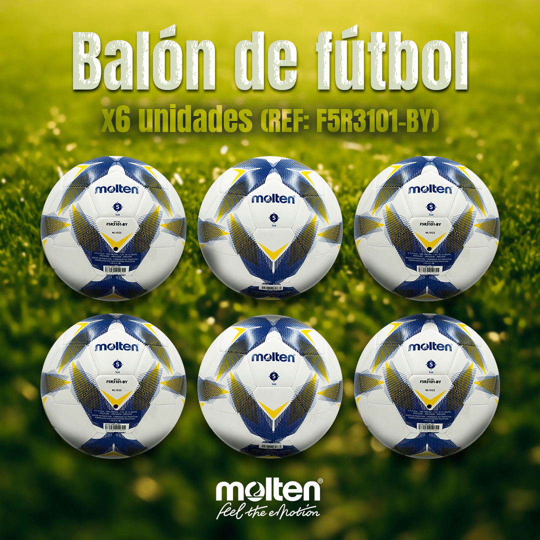 SET X 6 Balón de Fútbol Molten Hibrido - Molten ColombiaBalón de Fútbol